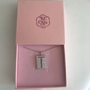 Sterling silver T necklace brand new, just got it today and its not what wanted